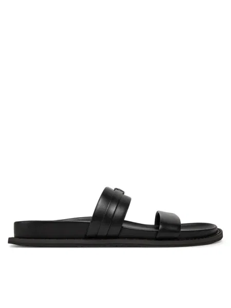 Papucs MICHAEL Michael Kors Mandy Flat Sandal fekete
