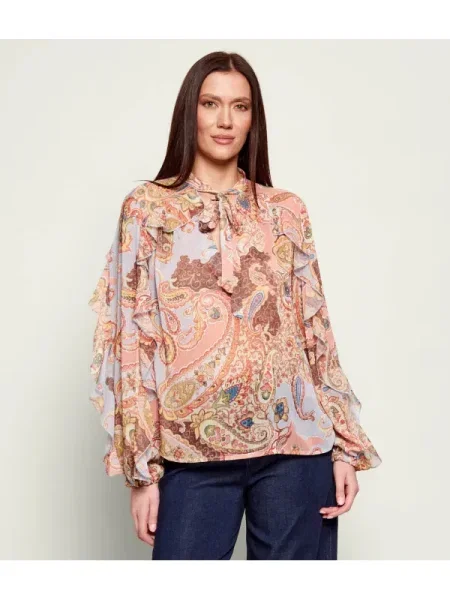 GUESS Bluză | Relaxed fit portocaliu