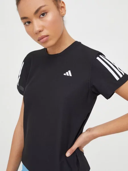 Тениска за бягане adidas Performance черно
