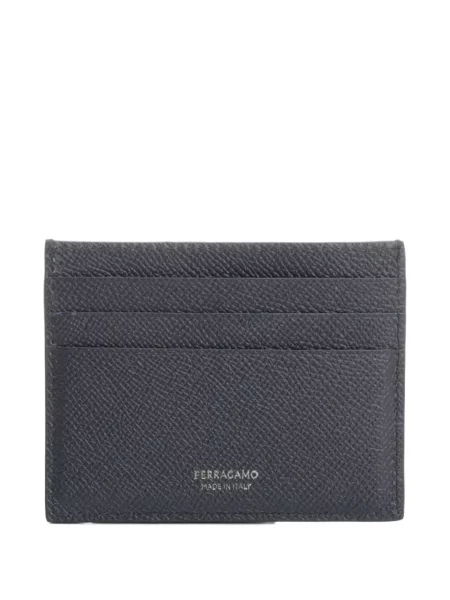 Portofel Ferragamo din piele albastru