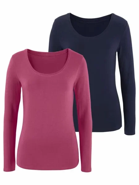 VIVANCE Tričko ostružinová černá