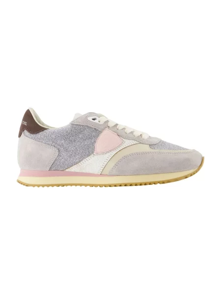 Sneakersy Philippe Model skórzane szare