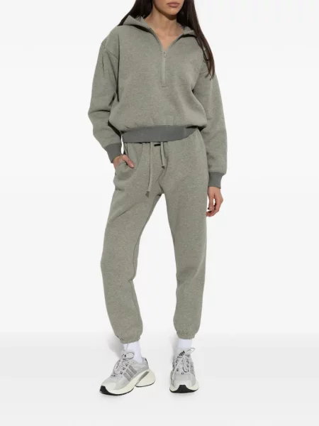 Hoodie Fear Of God Essentials με αυτόγραφο γκρι