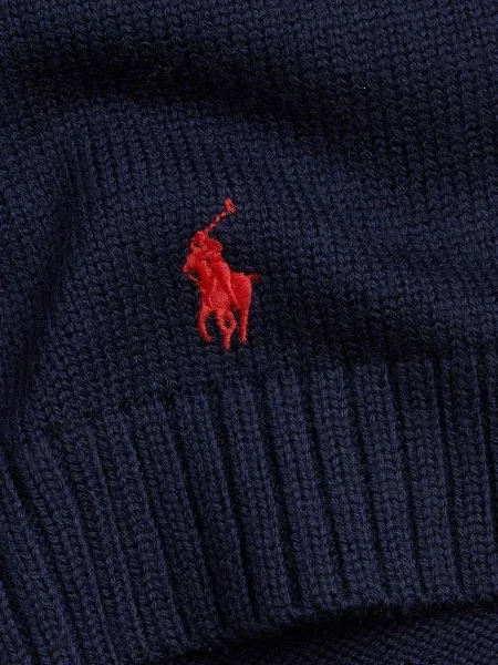 Šal Polo Ralph Lauren Mornarsko modra