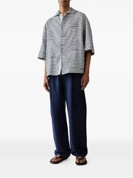 Cămașă Jacquemus cu imagine alb