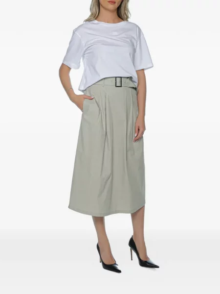 Tricou Armani Exchange cu broderie alb