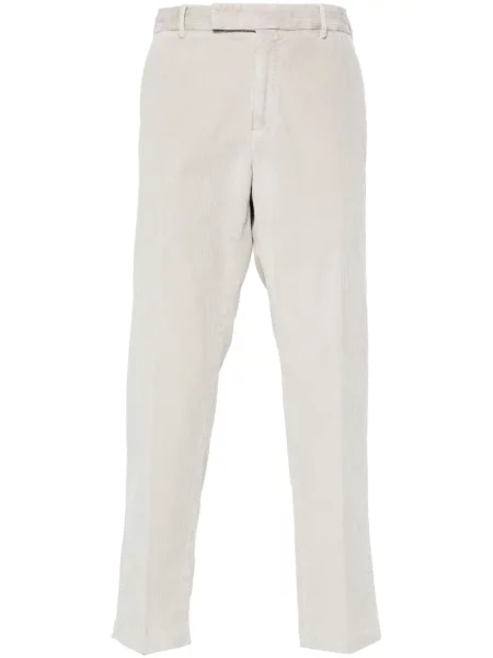 Pantaloni Pt Torino de catifea cord conici