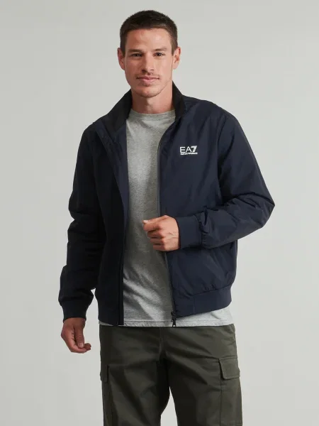 Geacă Emporio Armani Ea7 albastru