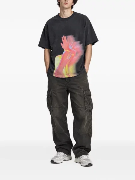 Tricou Warman zdrențuiți negru