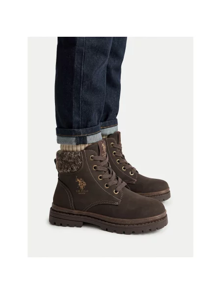 Ghete U.S. Polo Assn. închis maro