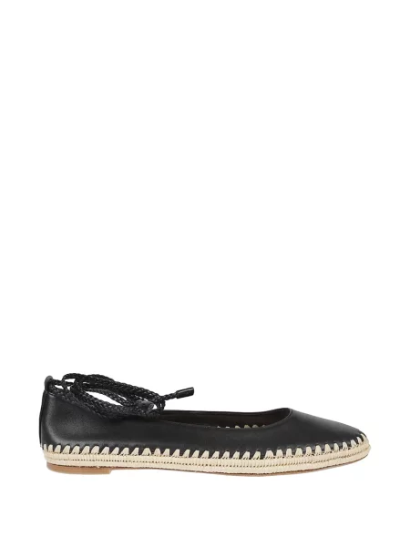Balerini Max Mara din piele negru