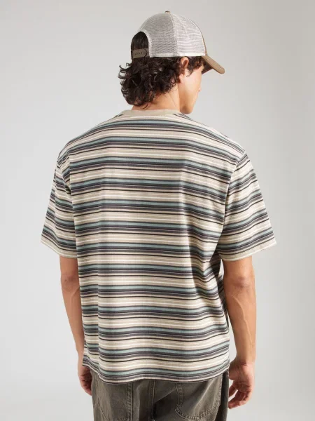 LEVI'S ® Tričko WORKWEAR béžová / tmavosivá / pastelovo zelená biela