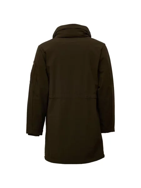 Geacă parka C.p. Company cu glugă verde