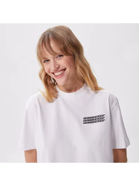 Футболка Lacoste белая