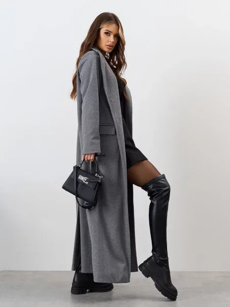 Пальто Issa Plus серое