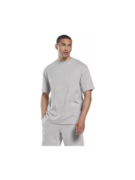 Majica Reebok Sport s printom siva