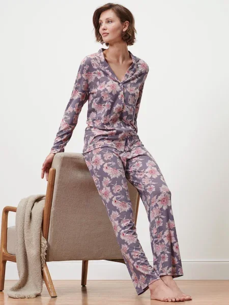Низ піжами Tchibo лавандовий віскоза/поліестер