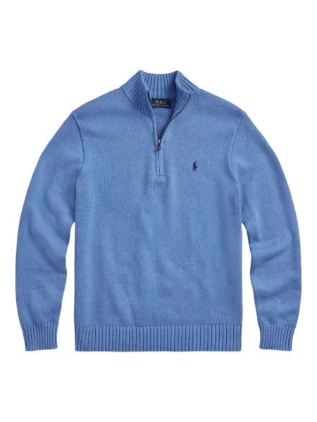 Șapcă Polo Ralph Lauren cu dungi plisată din țesătură twill albastru