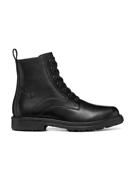 Botine Geox din piele negru