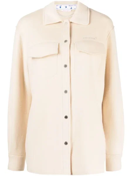 Jakna Off-white s vezom bijela