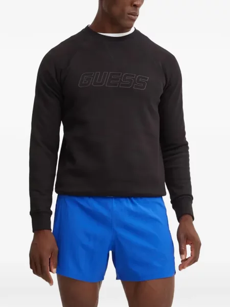 Hanorac Guess cu imagine negru