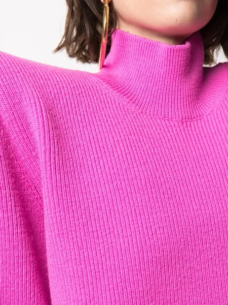 Дълго пуловер Balenciaga розово