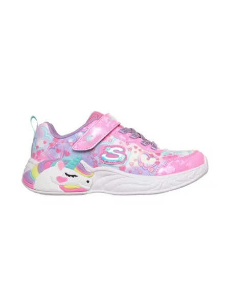 Gyerek félcipő Skechers rózsaszín