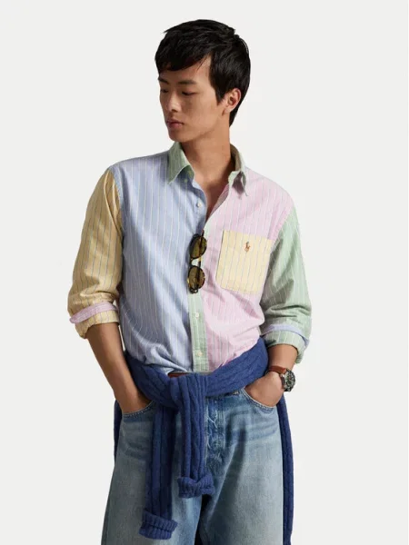 Polo Ralph Lauren Košulja Šarena Custom Fit