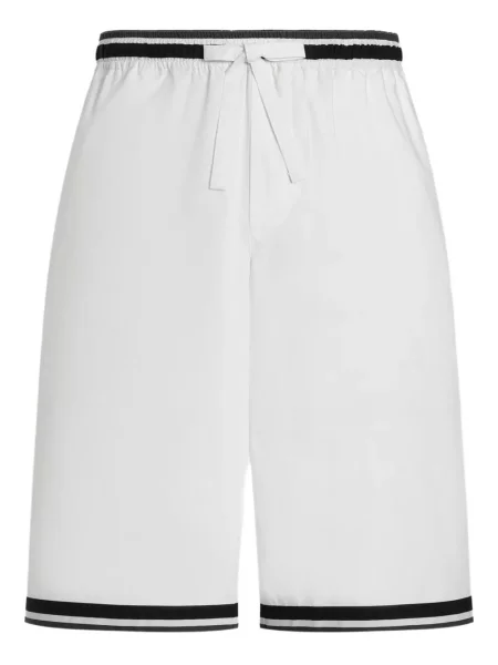 Pantaloni scurți Dolce & Gabbana cu imagine alb