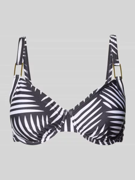 PLUS SIZE góra od bikini z fiszbinami model Liv' Lascana czarne