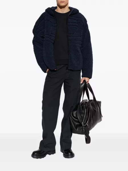 Chinos Diesel s oděrkami černé