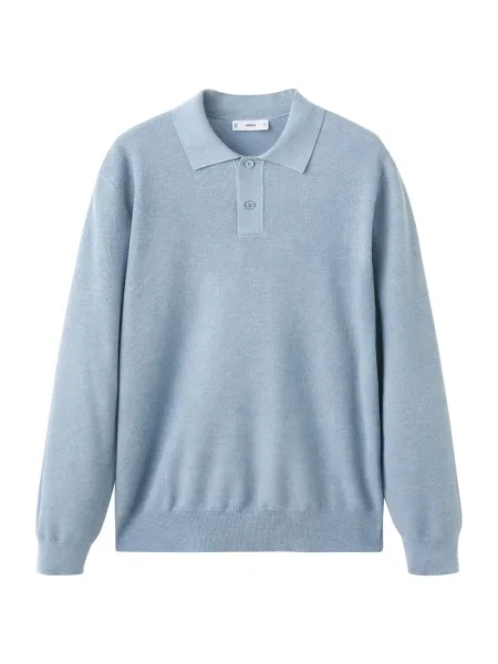 MANGO MAN Sveter Tens kráľovská modrá