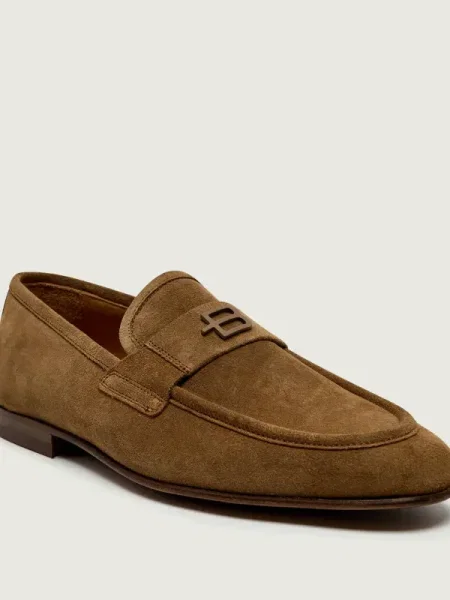 Baldinini Pantofi loafer | piele întoarsă bej