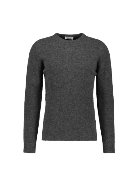 Dzianinowy sweter Roberto Collina szary