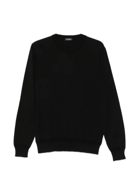 Lung pulover Cenere Gb cu decolteu rotund negru