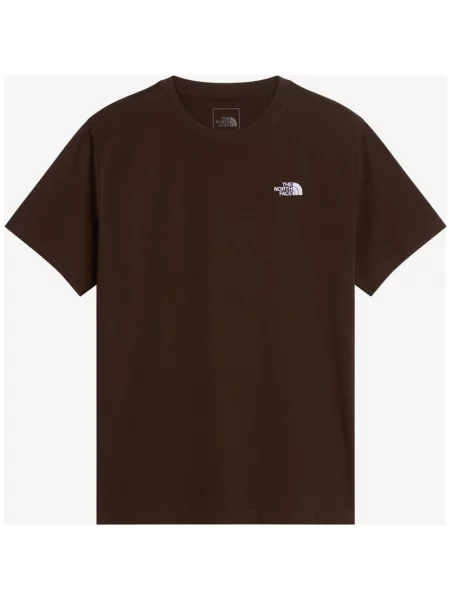 Koszulka z krótkim rękawem damska The North Face Simple Dome Evolution ciemny XL brązowy