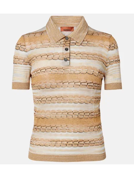 Polo Missoni auriu