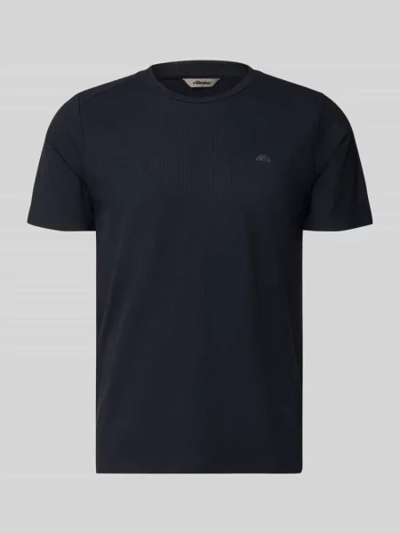 T-shirt z fakturowanym wzorem model TELLER TEE' Ellesse czarna