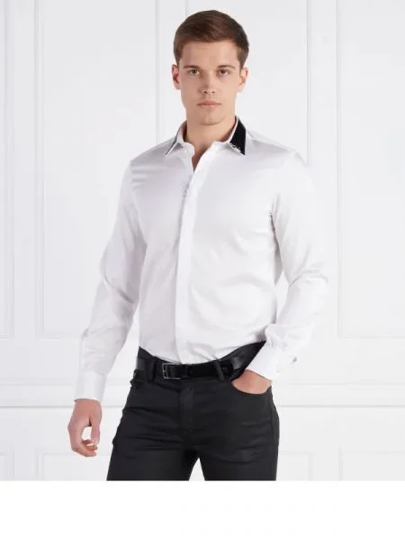 Emporio Armani Cămașă alb