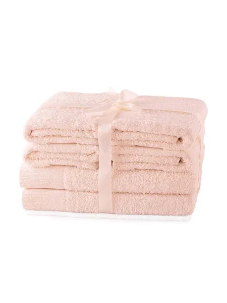 Комплект кърпи 6 броя оранжево