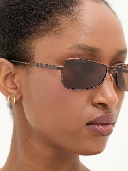 Солнцезащитные очки Jacquemus коричневые