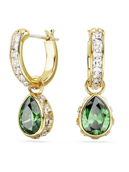 Náušnice Swarovski STILLA zelená