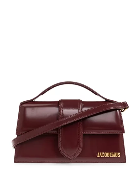Geantă shopper Jacquemus din piele roșu