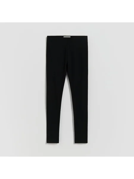 Reserved Pamutban gazdag leggings fekete