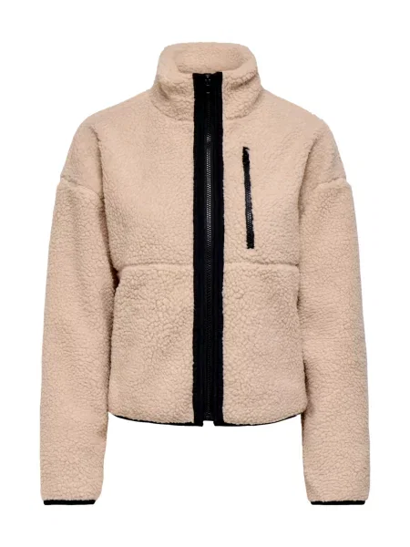 ONLY PLAY Jachetă fleece funcțională ONPEll nisipiu negru