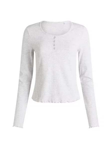 Top Tala z długim rękawem szary