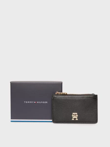 Длинный кошелек Tommy Hilfiger черный