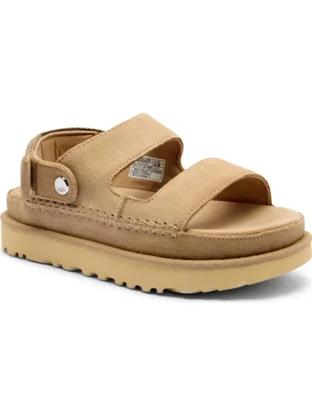 UGG Szandál 2 az W GoldenStar Glide | hasított bőr bézs