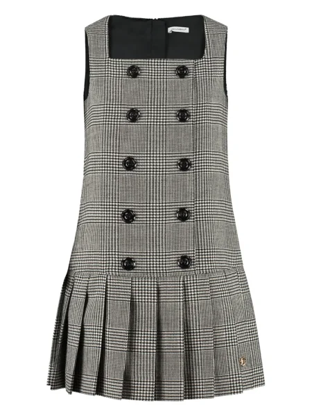 Dětské mini šaty Dolce & Gabbana šedé