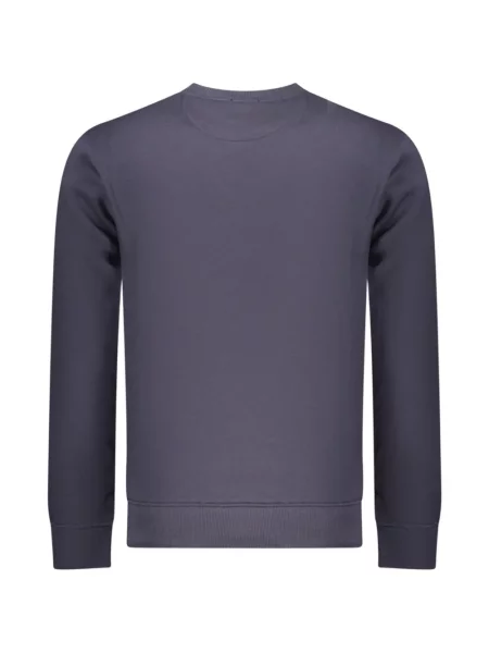 Pulover Coveri Moving cu broderie albastru
